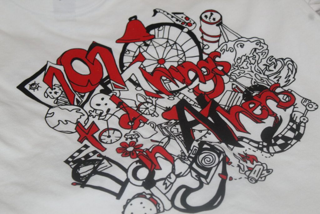 Graphic that says "101 thins to do in Athens".